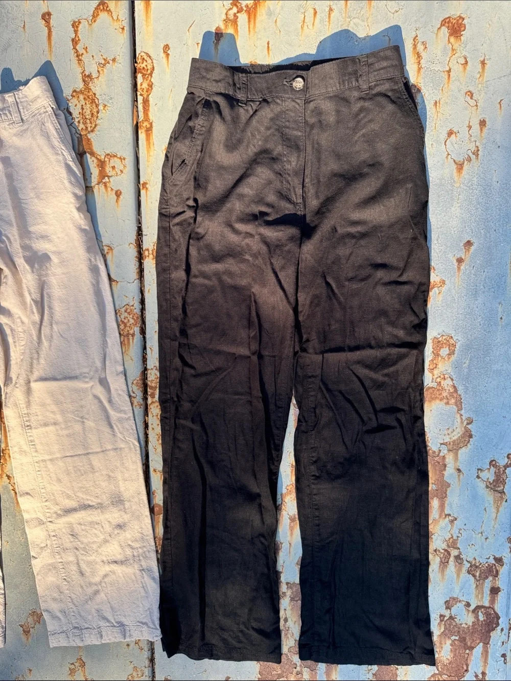H&M Linen Blend Pants Bundle — Size Small (2 Pairs)